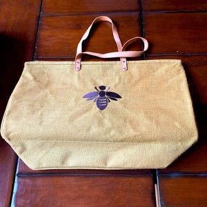 Ballard jute green bag